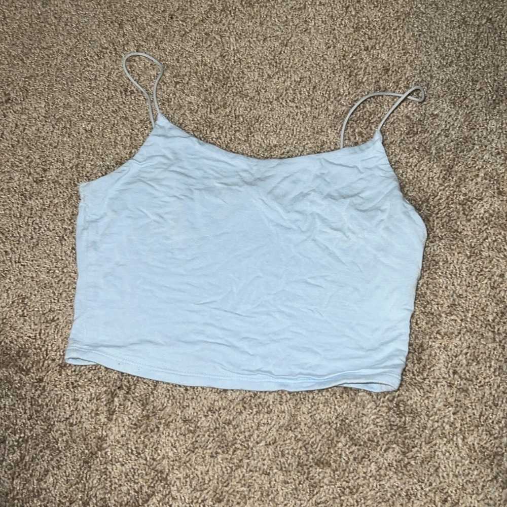 Spaghetti strap tank